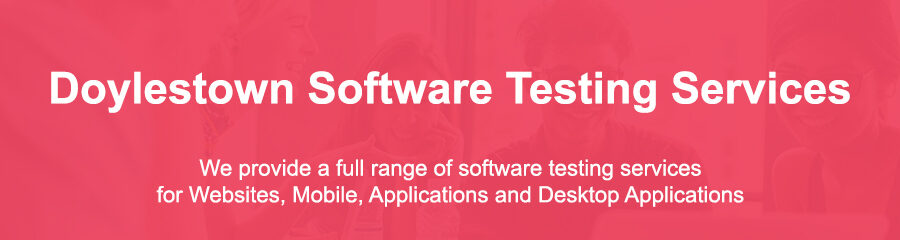 Automated Software Testing Doylestown Pa