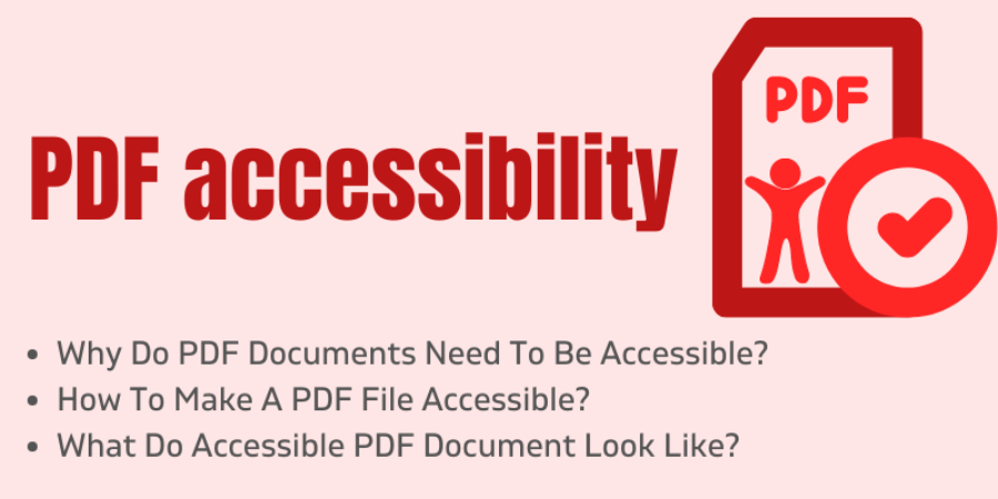 Pdf accessibility