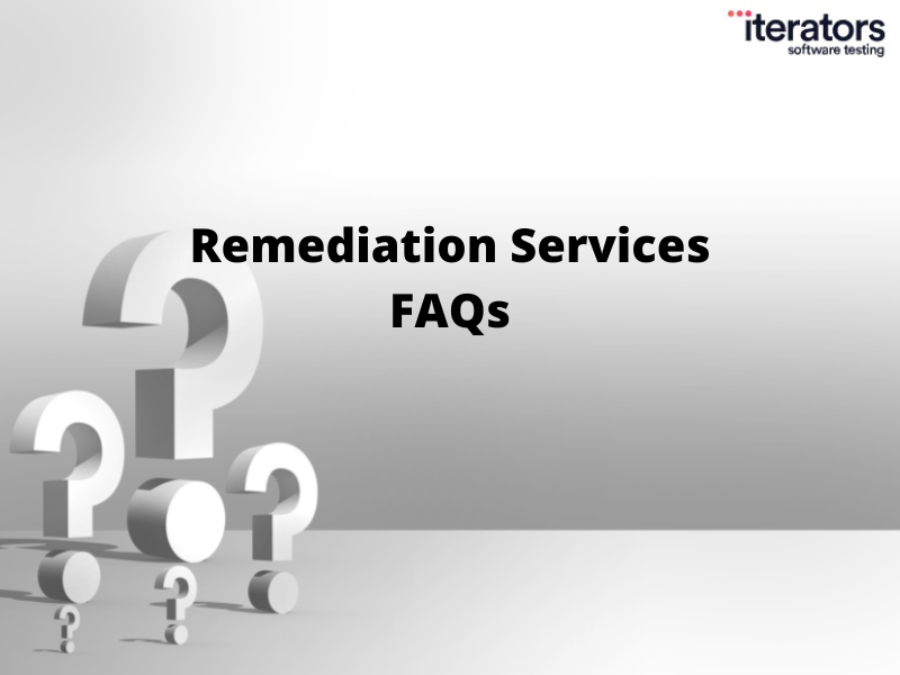 Remediation services FA Qs