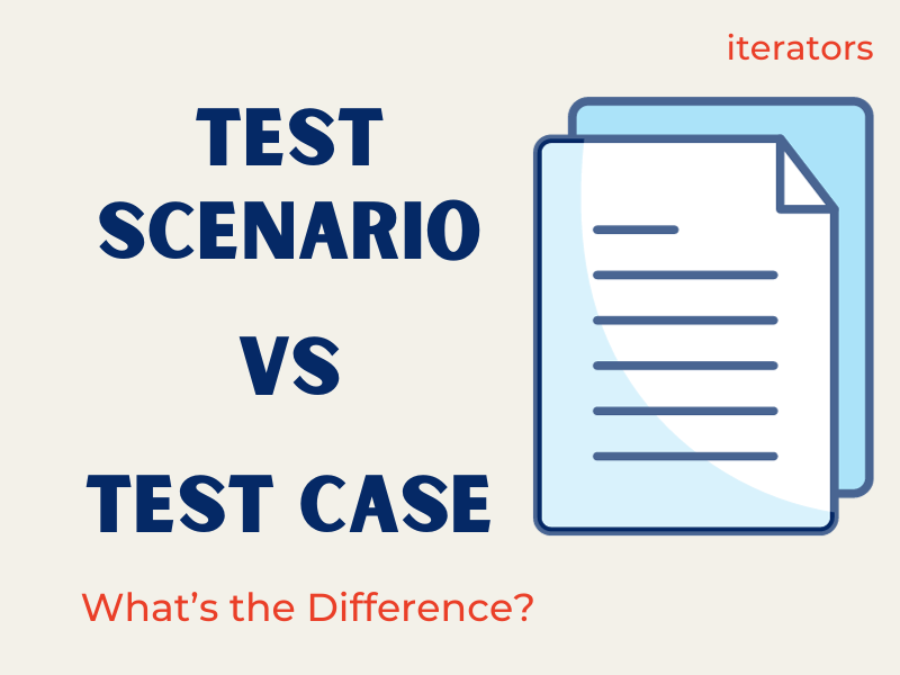 Test scenario vs test case